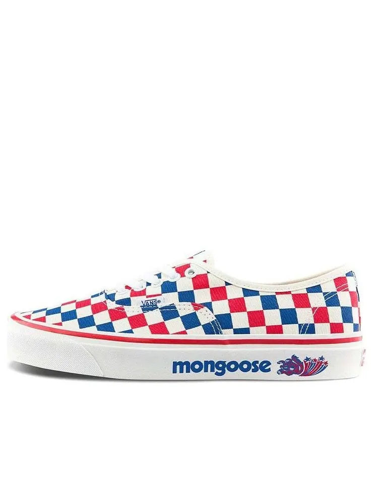 Кеды Vans Our Legends x Authentic 44 DX 'Mongoose - Red Blue Checkerboard' — изображение 1 из 5, мульти
