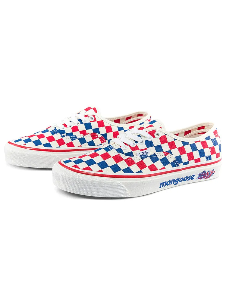 Кеды Vans Our Legends x Authentic 44 DX 'Mongoose - Red Blue Checkerboard' — изображение 2 из 5, мульти