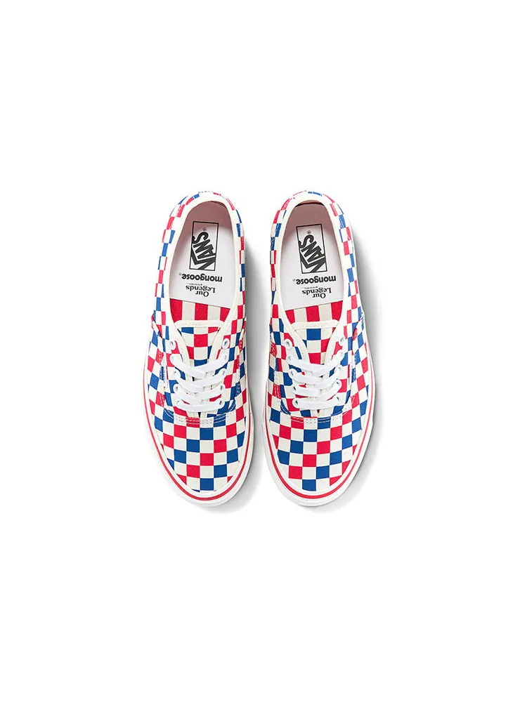 Кеды Vans Our Legends x Authentic 44 DX 'Mongoose - Red Blue Checkerboard' — изображение 3 из 5, мульти