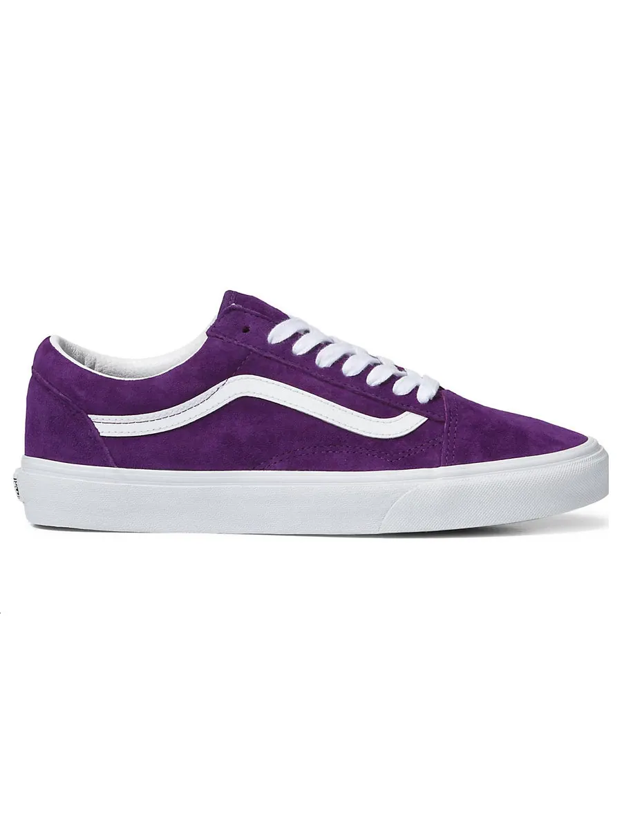 Кеды Vans Old Skool Pig Suede PURPLE — изображение 2 из 4, фиолетовый