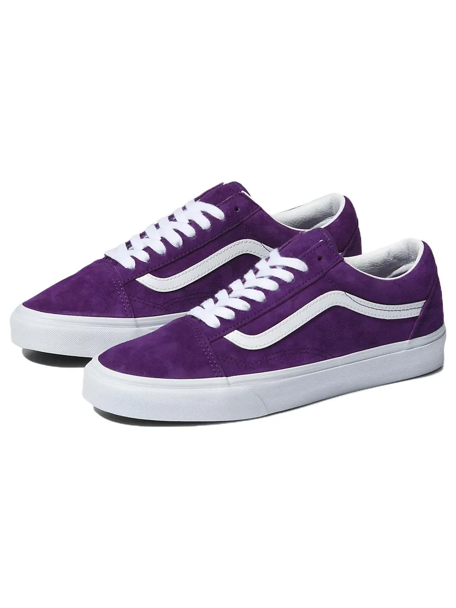 Кеды Vans Old Skool Pig Suede PURPLE — изображение 3 из 4, фиолетовый