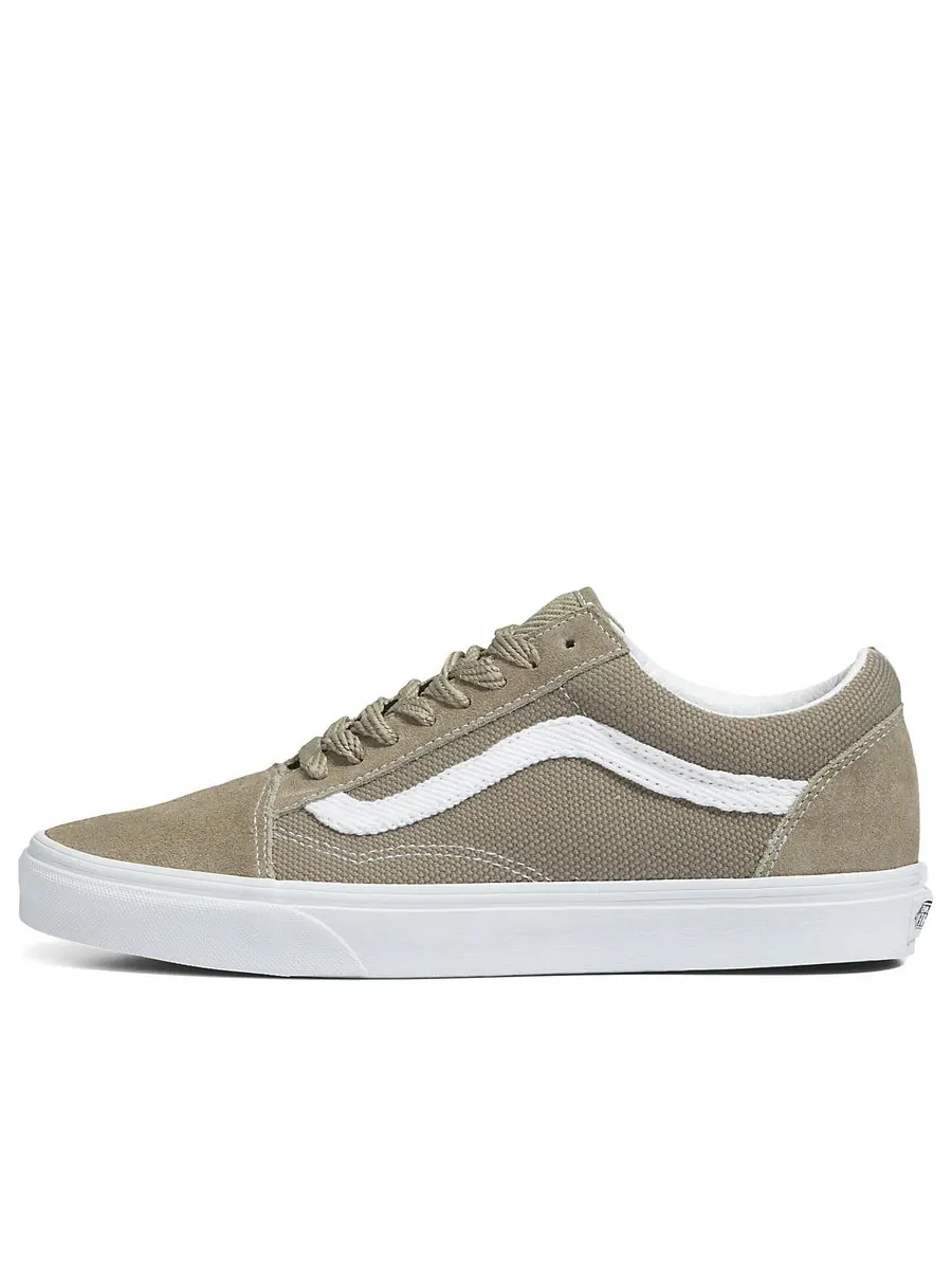 Кеды Vans Old Skool 'Green White' — изображение 1 из 5, серый