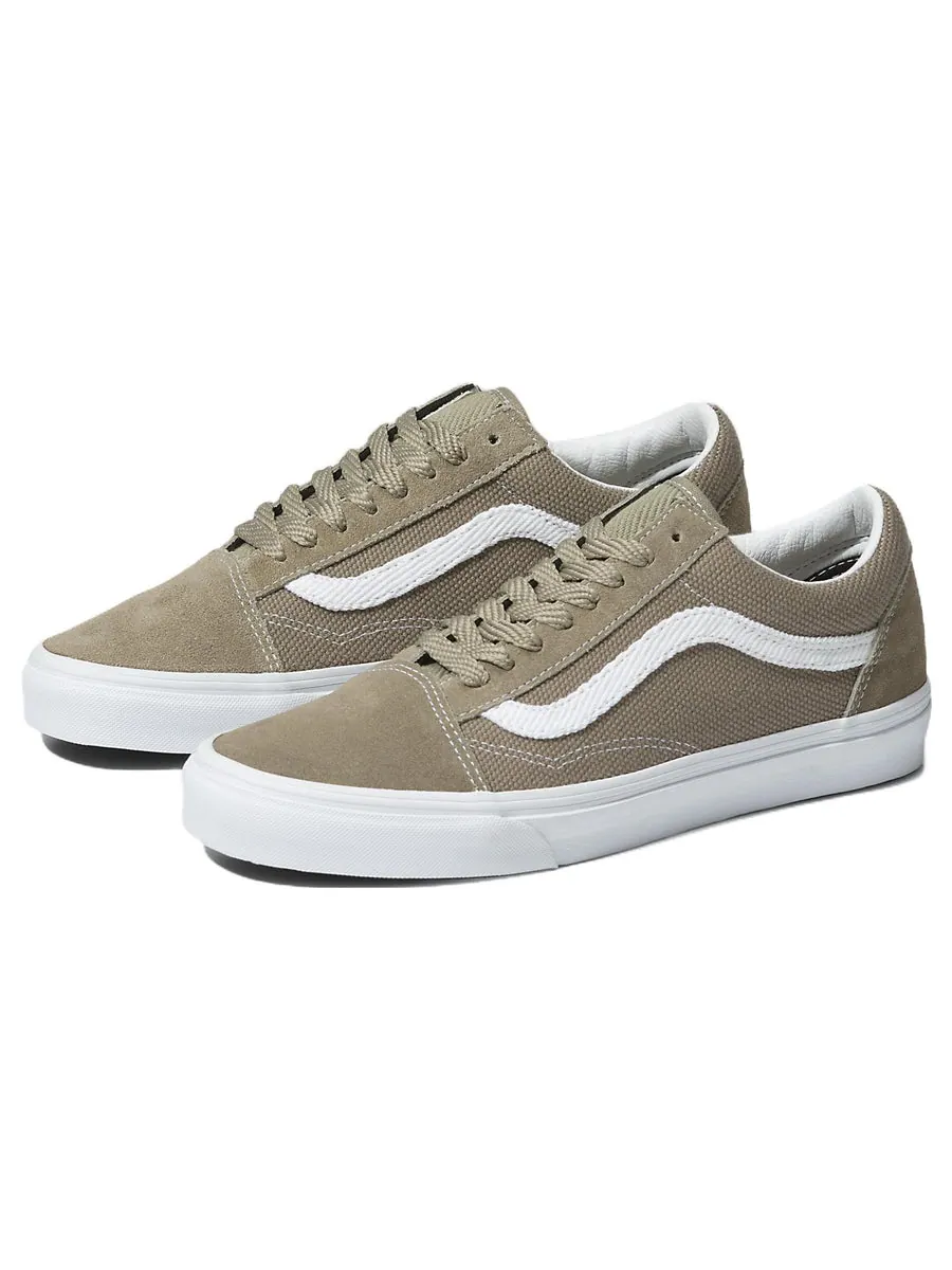 Кеды Vans Old Skool 'Green White' — изображение 3 из 5, серый
