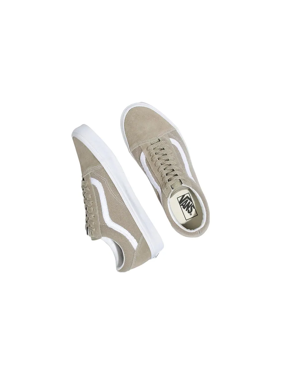 Кеды Vans Old Skool 'Green White' — изображение 4 из 5, серый