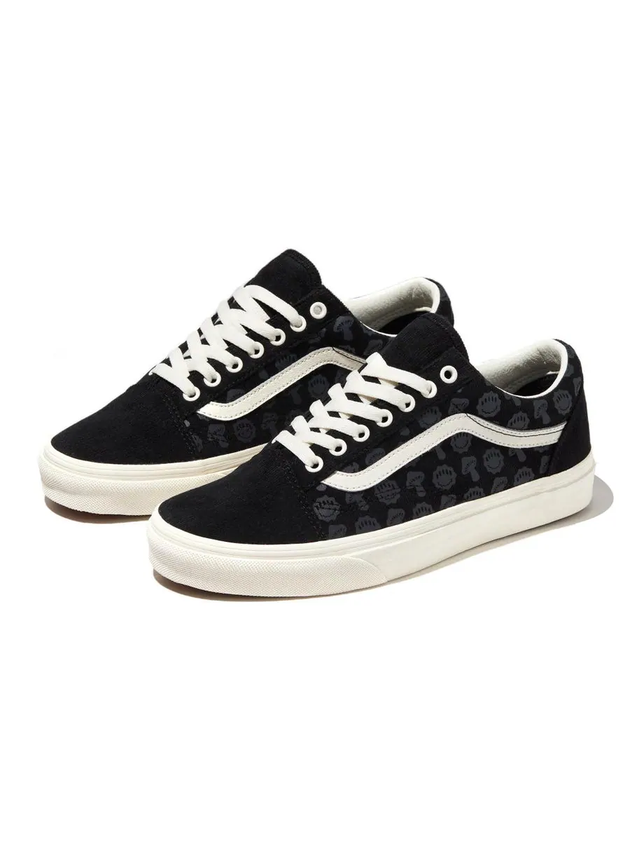 Кеды Vans Old Skool Trippy Code BLACKWHITEGRAY — изображение 3 из 4, белый