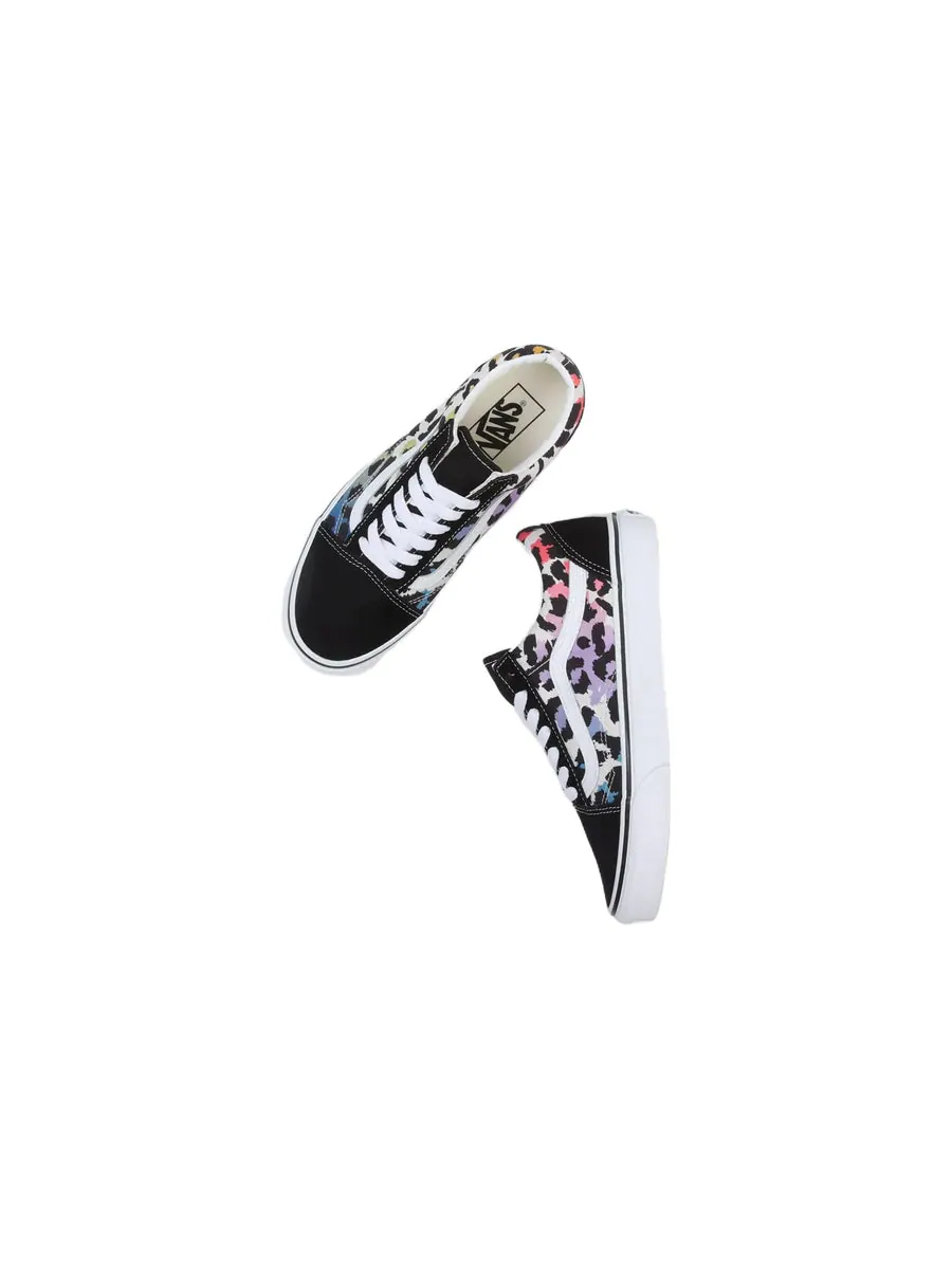 Кеды Vans Old Skool Buty 'Black White Green' — изображение 4 из 5, черный