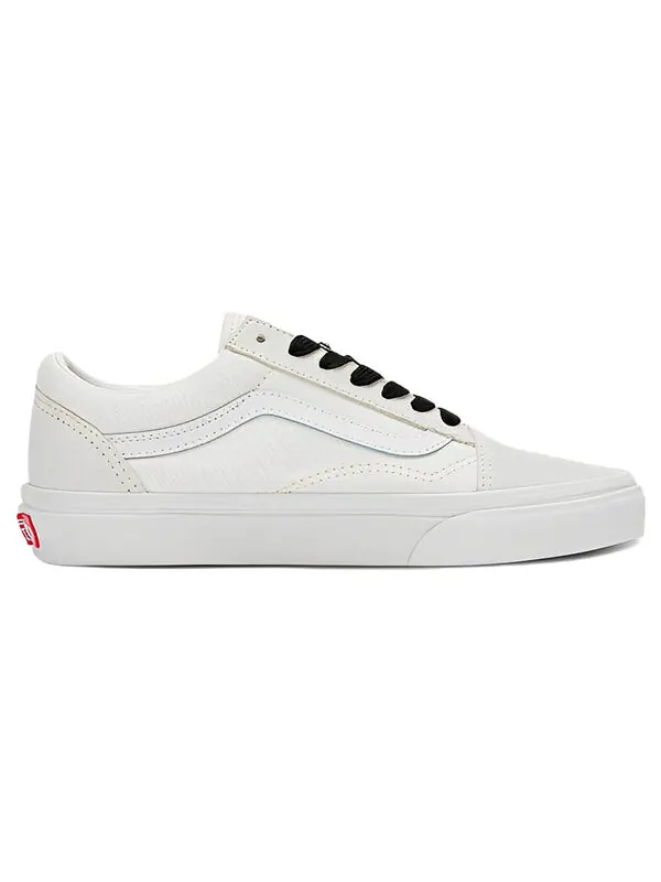 Кроссовки old skool 'white black' Vans — изображение 2 из 4, белый/черный