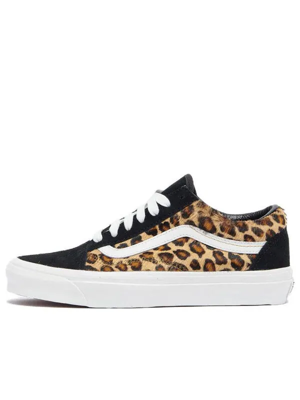 Кроссовки old skool ua 36 dx anaheim factory leopard 'brown black' Vans — изображение 1 из 4, коричневый/черный
