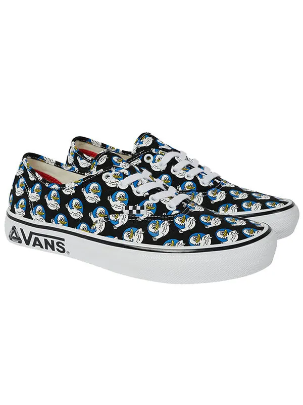 Кроссовки palace x authentic black Vans — изображение 2 из 4, черный