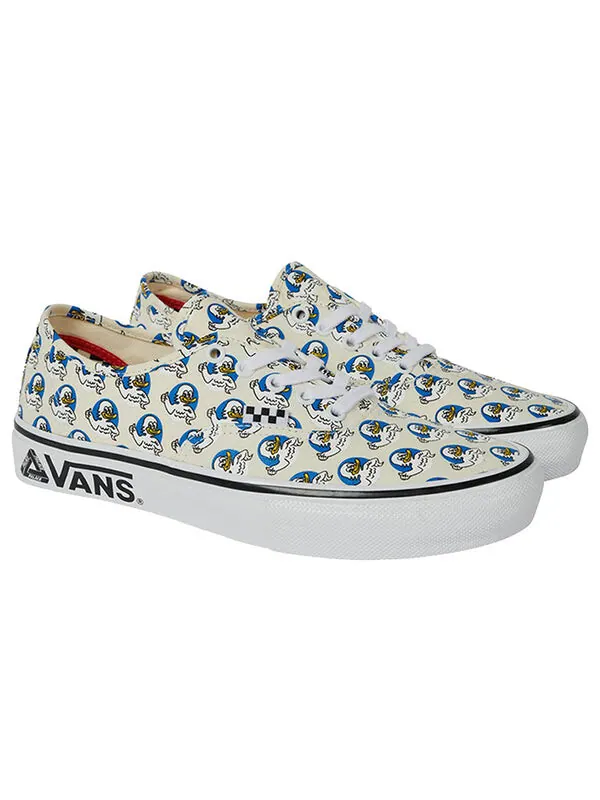 Кроссовки palace x skate authentic 'jeremy the duck - classic white' Vans — изображение 2 из 4, белый