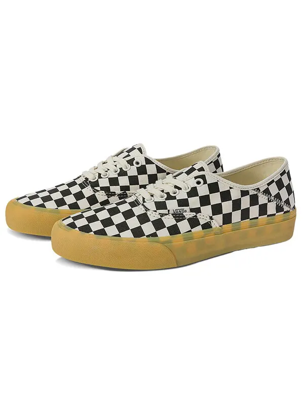 Кроссовки authentic sf 'black white brown' Vans — изображение 2 из 4, черный/белый/коричневый