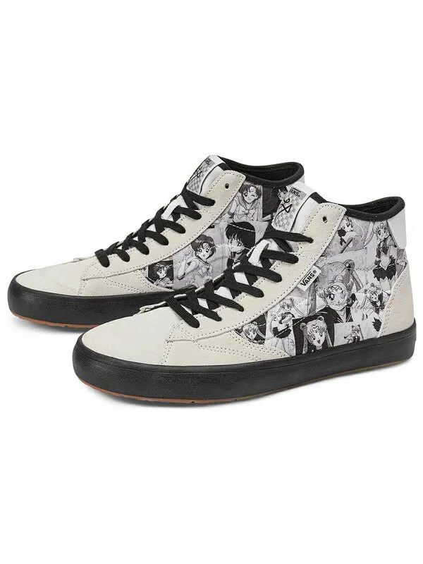 Кроссовки sailor moon x the lizzie 'pretty guardian' Vans — изображение 2 из 4, белый/черный