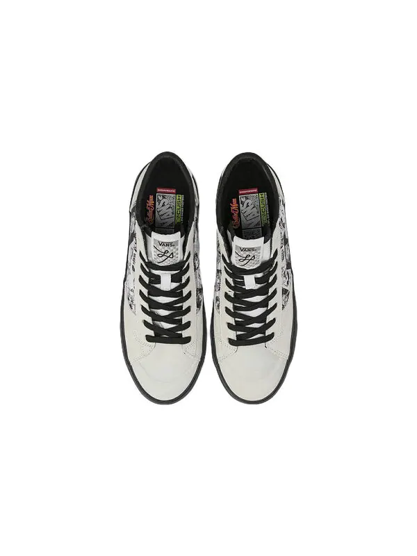 Кроссовки sailor moon x the lizzie 'pretty guardian' Vans — изображение 3 из 4, белый/черный