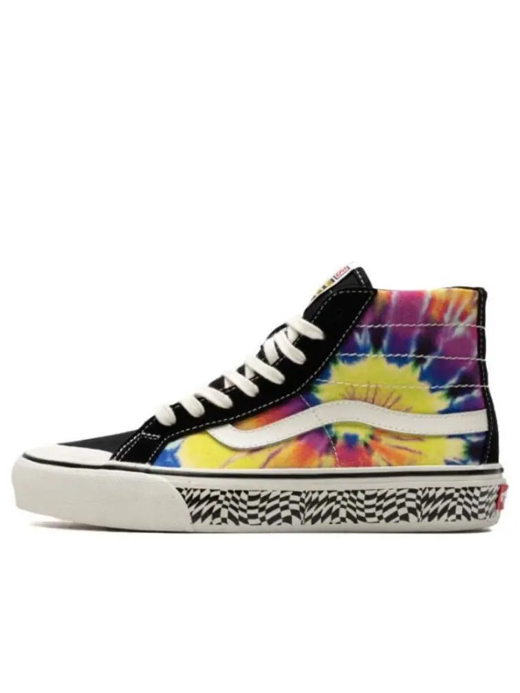 Кроссовки Vans Sk8-Hi 138 Decon SF 'Black Multi' — изображение 1 из 4, черный