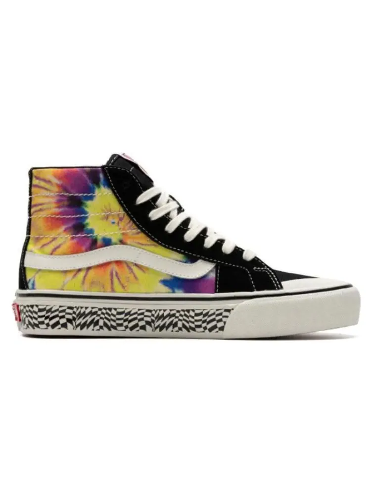 Кроссовки Vans Sk8-Hi 138 Decon SF 'Black Multi' — изображение 2 из 4, черный