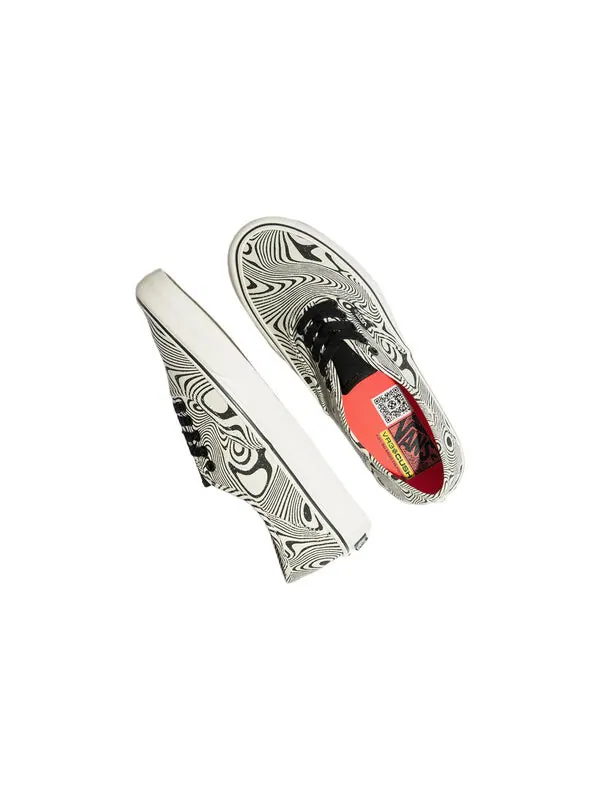 Кроссовки plimsolls authentic vr3 sf 'white black' Vans — изображение 3 из 4, белый/черный