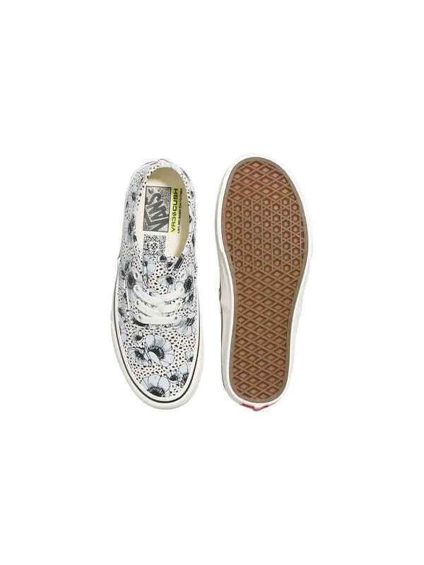 Кроссовки authentic vr3 sf animal floral 'blue' Vans — изображение 3 из 4, синий/белый