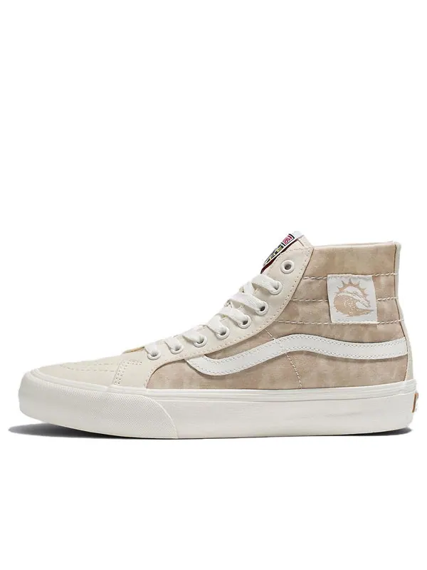 Кроссовки sk8-hi 38 decon vr3 sf 'beige' Vans — изображение 1 из 3, бежевый/коричневый/белый