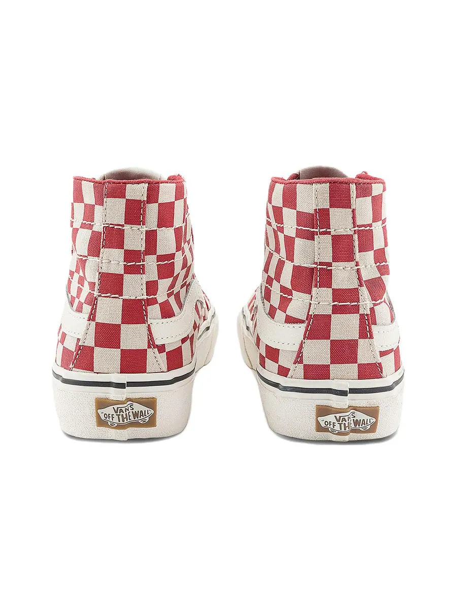 Кроссовки Vans SK8-Hi 38 Decon SF 'Red White' — изображение 3 из 4, красный