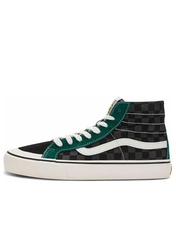 Кроссовки sk8-hi vr3 'black green' Vans — изображение 1 из 4, черный/серый/зеленый