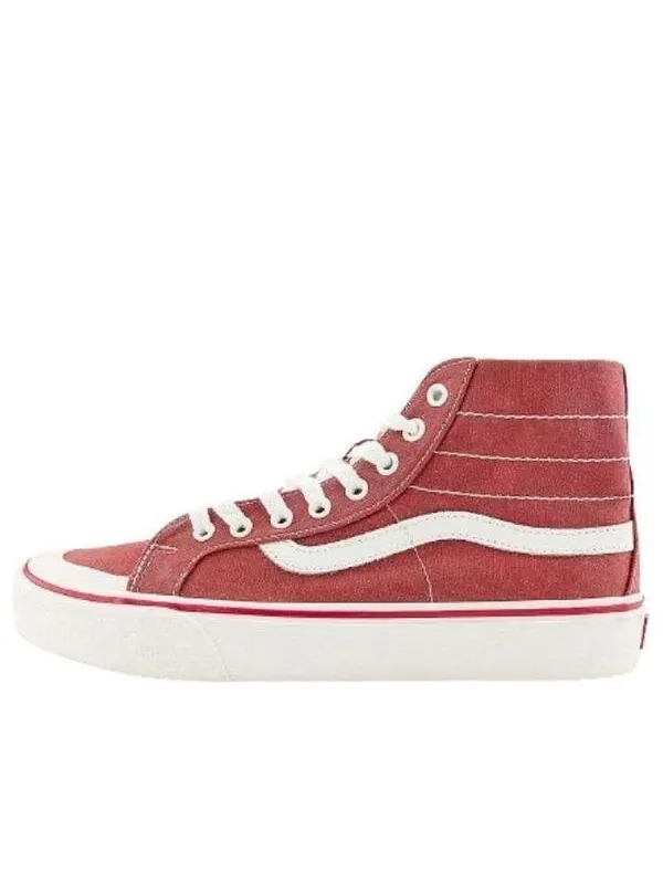 Кроссовки sk8-hi 'red white' Vans — изображение 1 из 4, красный/белый
