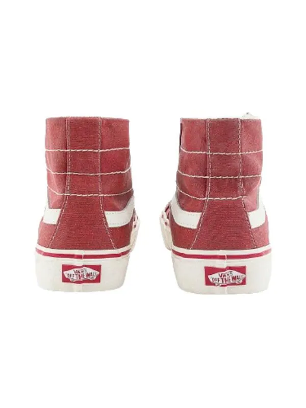 Кроссовки sk8-hi 'red white' Vans — изображение 4 из 4, красный/белый