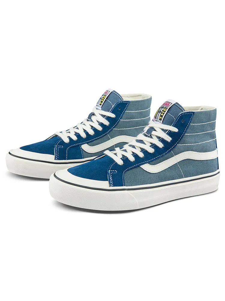 Кеды Vans SK8-Hi 'White Blue' — изображение 2 из 5, синий