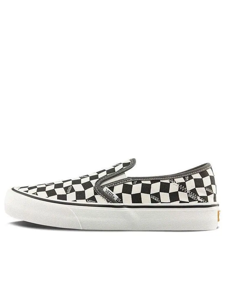 Кеды Vans Slip-On Vr3 Sf Low Tops Casual Skateboarding Shoes Unisex Black White — изображение 1 из 5, черный / белый