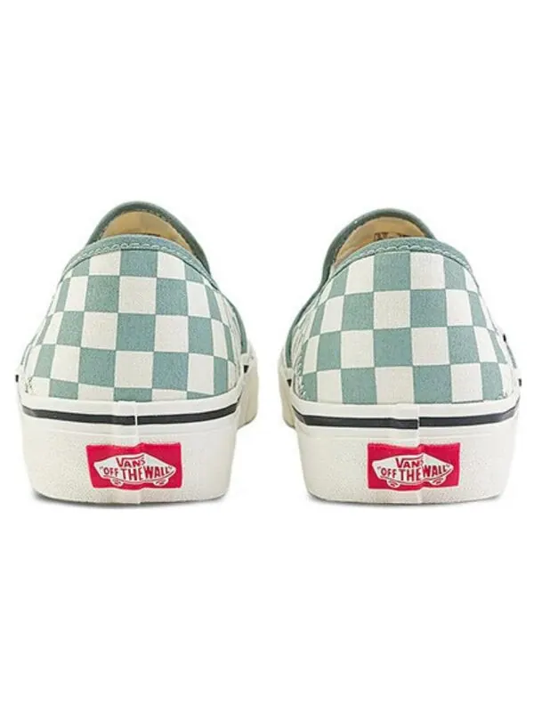 Кроссовки slip-on vr3 'checkered green' Vans — изображение 4 из 4, зеленый/белый