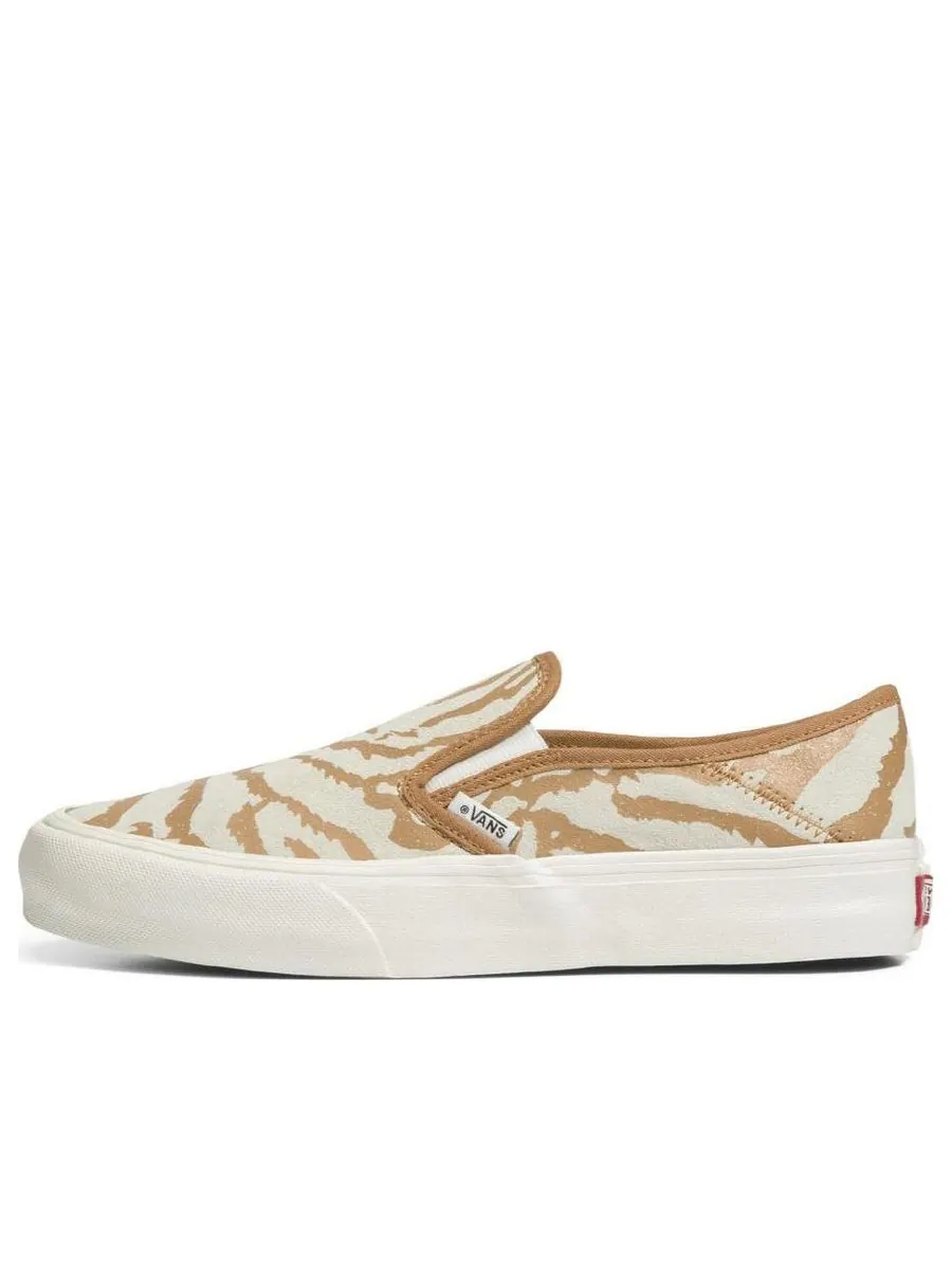 Кеды Vans slip-on VR3 SF 'White Brown' — изображение 1 из 5, белый
