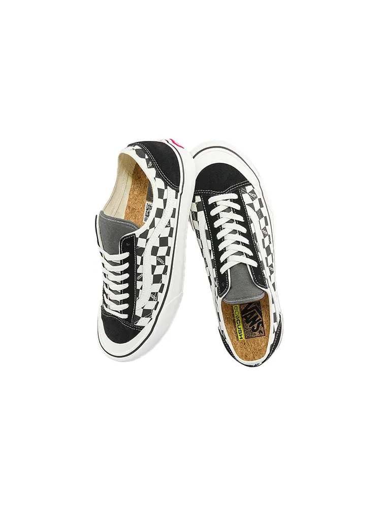 Кеды Vans Style 136 Decon Vr3 SF Casual Low Top Skateboarding Shoes Unisex Black White Grid — изображение 4 из 5