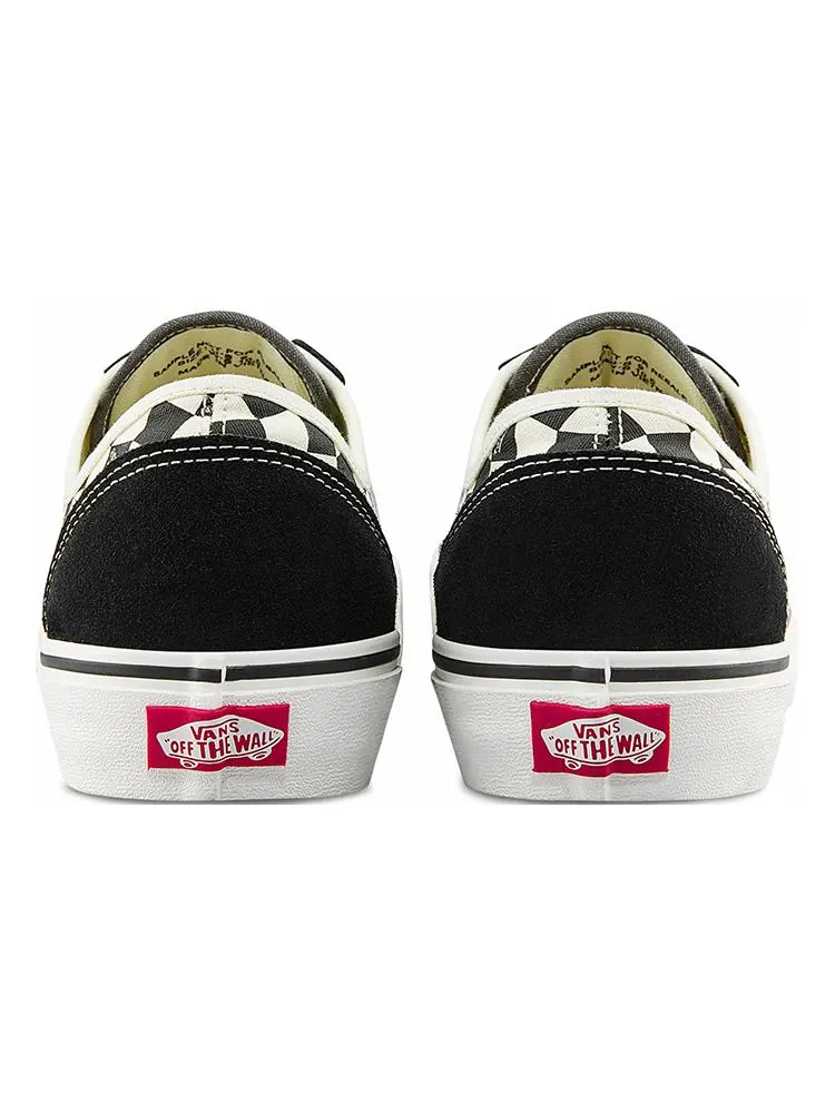 Кеды Vans Style 136 Decon Vr3 SF Casual Low Top Skateboarding Shoes Unisex Black White Grid — изображение 5 из 5