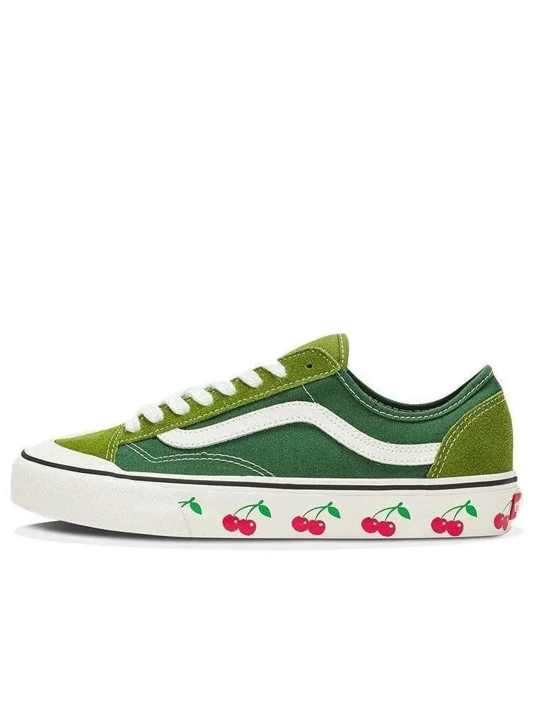 Кеды Vans Style 36 Decon SF Casual Low Tops Skateboarding Shoes Unisex Green — изображение 1 из 5, зеленый