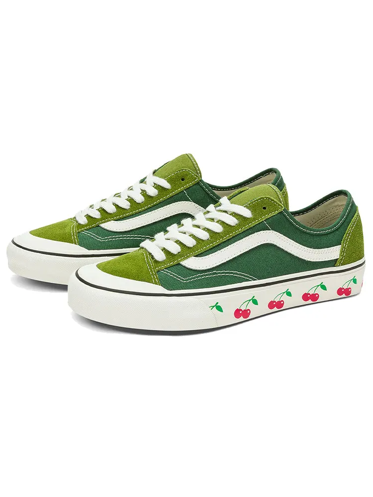 Кеды Vans Style 36 Decon SF Casual Low Tops Skateboarding Shoes Unisex Green — изображение 2 из 5, зеленый