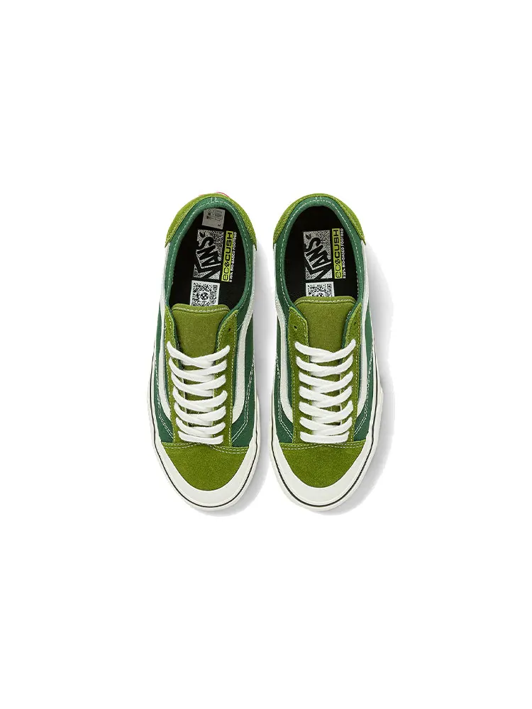 Кеды Vans Style 36 Decon SF Casual Low Tops Skateboarding Shoes Unisex Green — изображение 3 из 5, зеленый