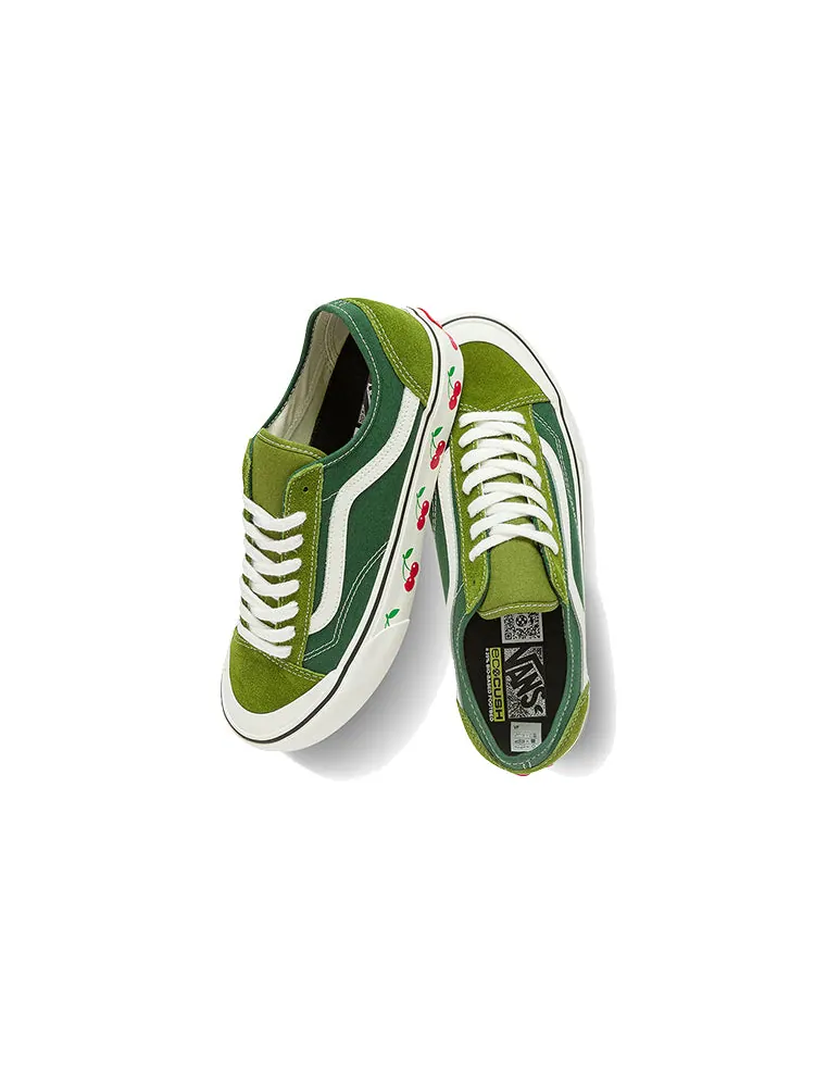 Кеды Vans Style 36 Decon SF Casual Low Tops Skateboarding Shoes Unisex Green — изображение 4 из 5, зеленый