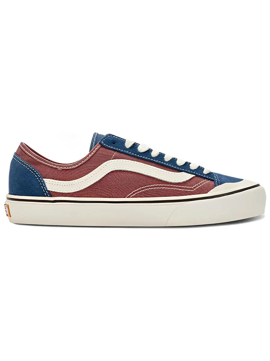 Кеды Vans Style 136 'White Red Blue' — изображение 2 из 6, белый