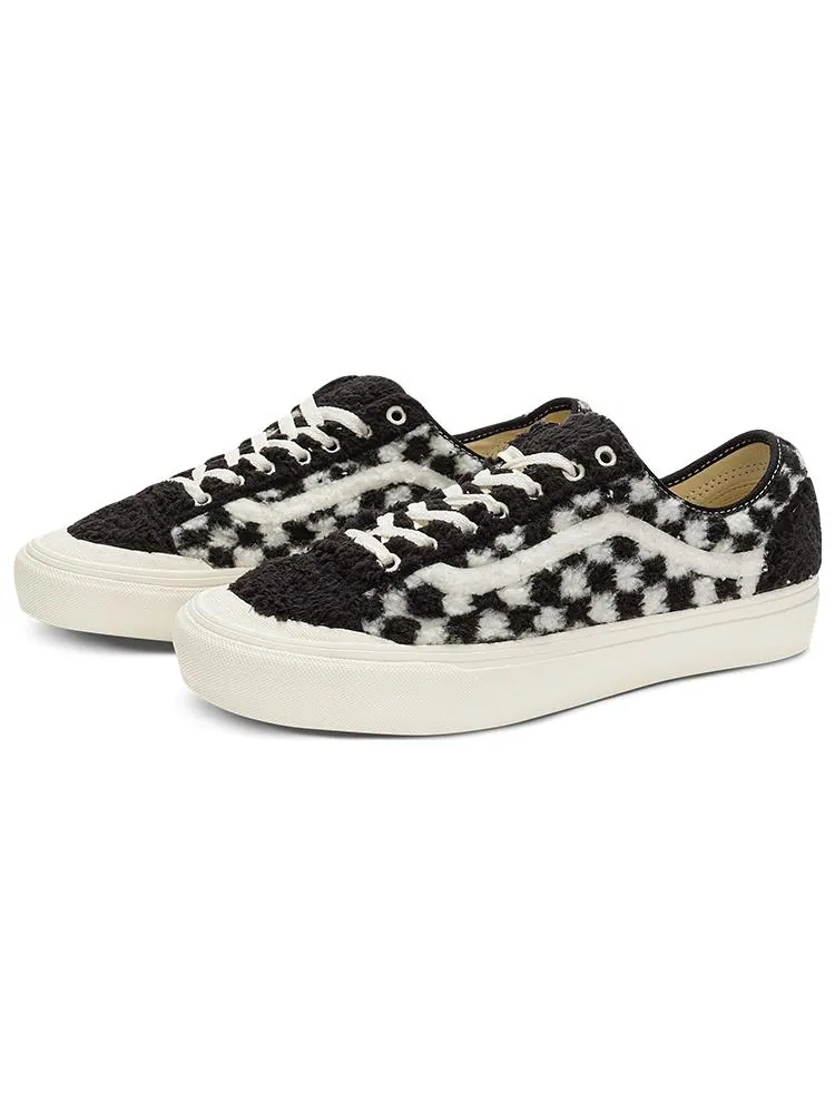 Кеды Vans Style 136 Decon SF VR3 'Black White' — изображение 3 из 6, черный