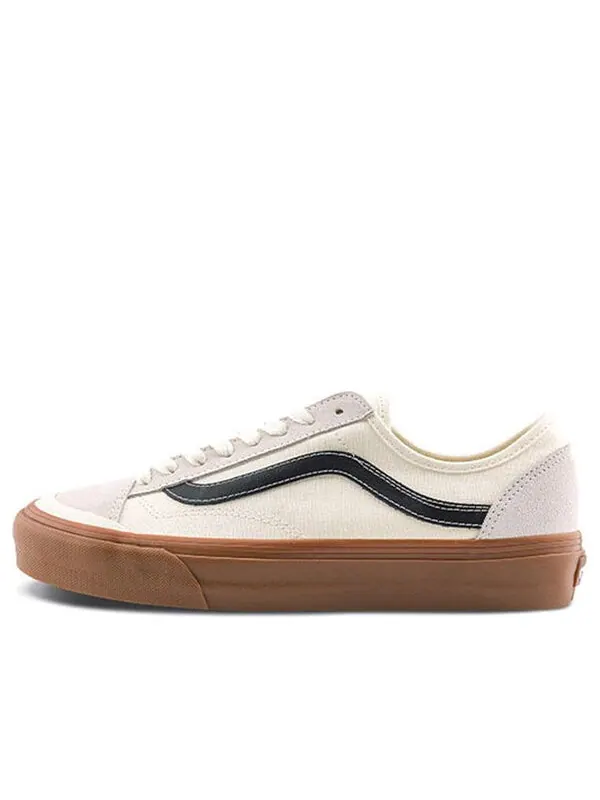 Кроссовки style 136 decon vr3 'white marshmallow blue' Vans — изображение 1 из 4, белый/синий