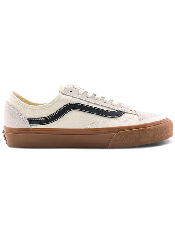 Кроссовки style 136 decon vr3 'white marshmallow blue' Vans — изображение 2 из 4, белый/синий
