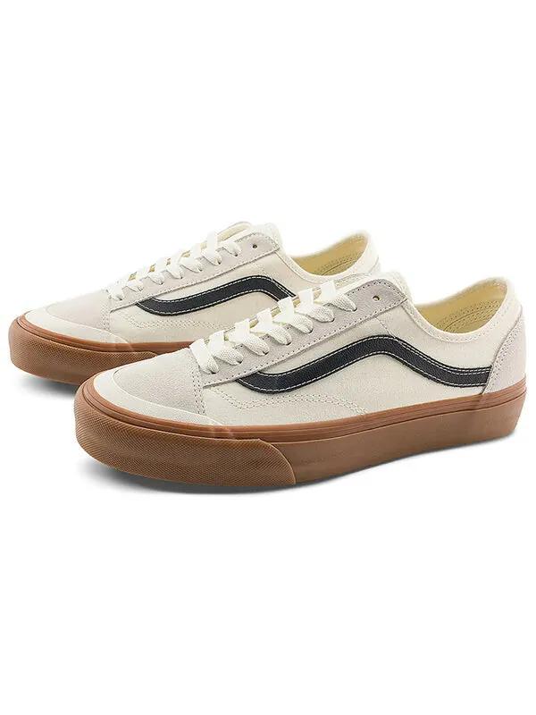 Кроссовки style 136 decon vr3 'white marshmallow blue' Vans — изображение 3 из 4, белый/синий