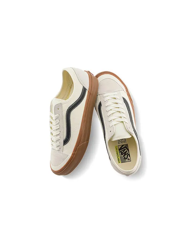Кроссовки style 136 decon vr3 'white marshmallow blue' Vans — изображение 4 из 4, белый/синий