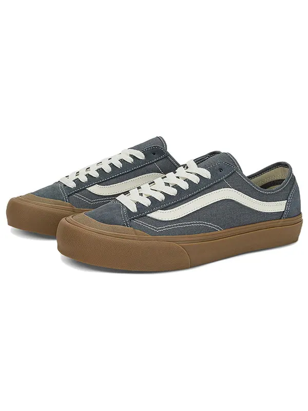 Кроссовки salt wash style 136 decon vr3 shoes 'blue gum white' Vans — изображение 2 из 4, синий//белый