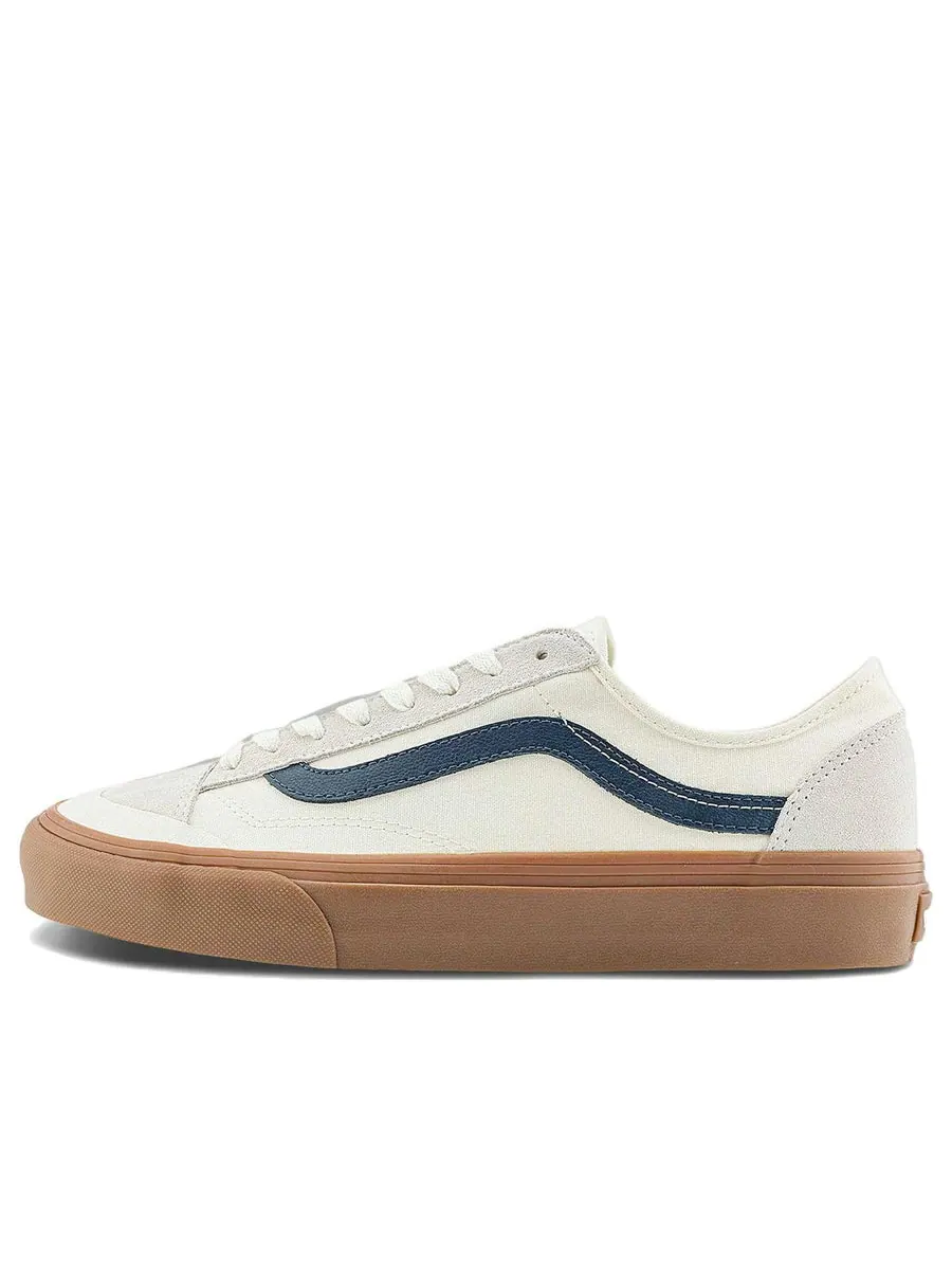 Кроссовки Vans Vault OG Old Skool LX 'White Navy' — изображение 1 из 4, белый