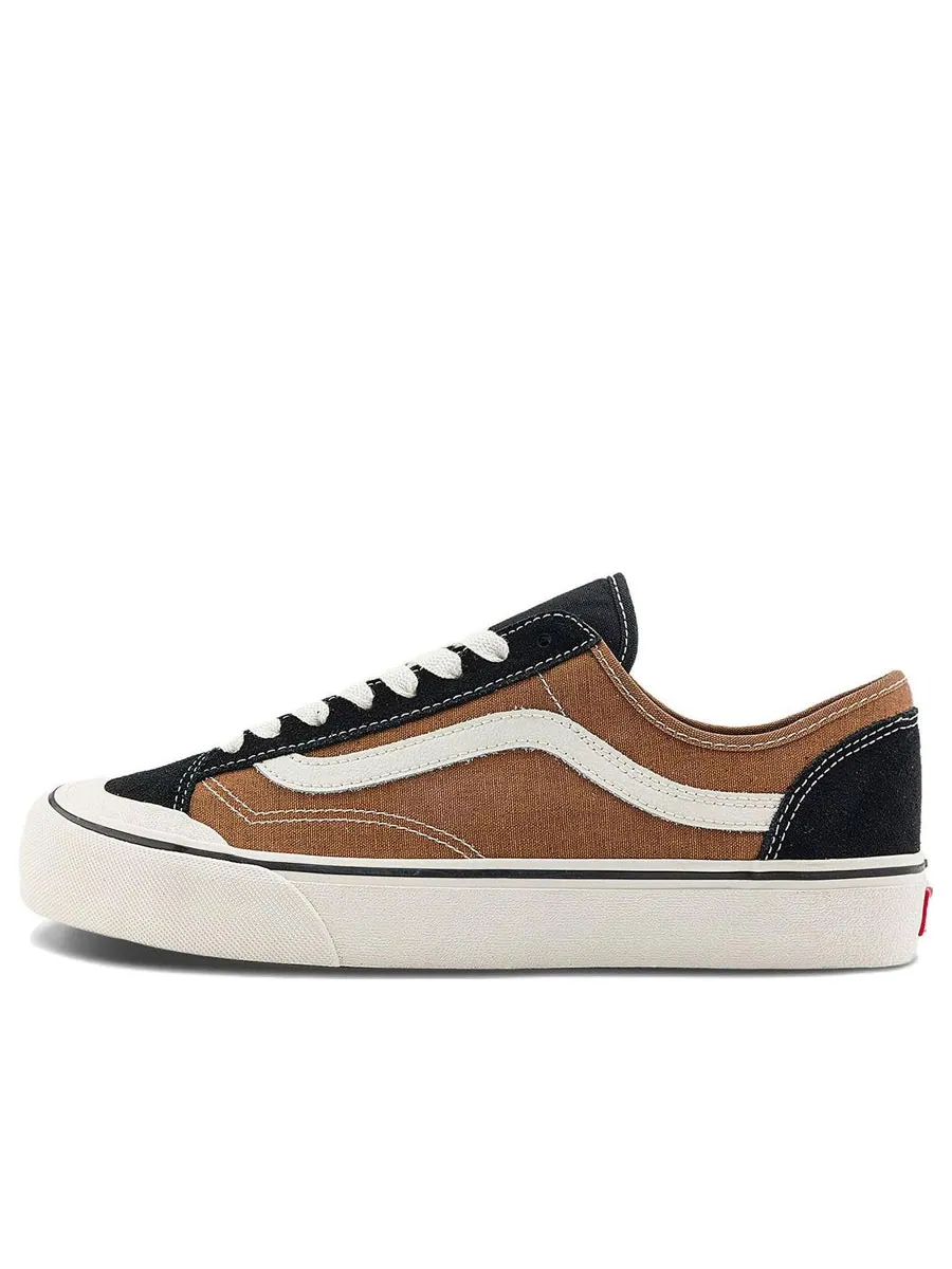 Кроссовки Vans Style 136 Decon VR3 SF 'Brown Black' — изображение 1 из 5, коричневый