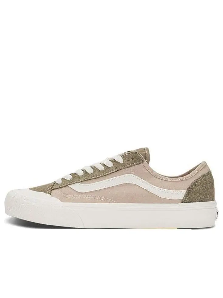 Кроссовки Vans Style 136 Decon VR3 'Beige Green' — изображение 1 из 6, бежевый
