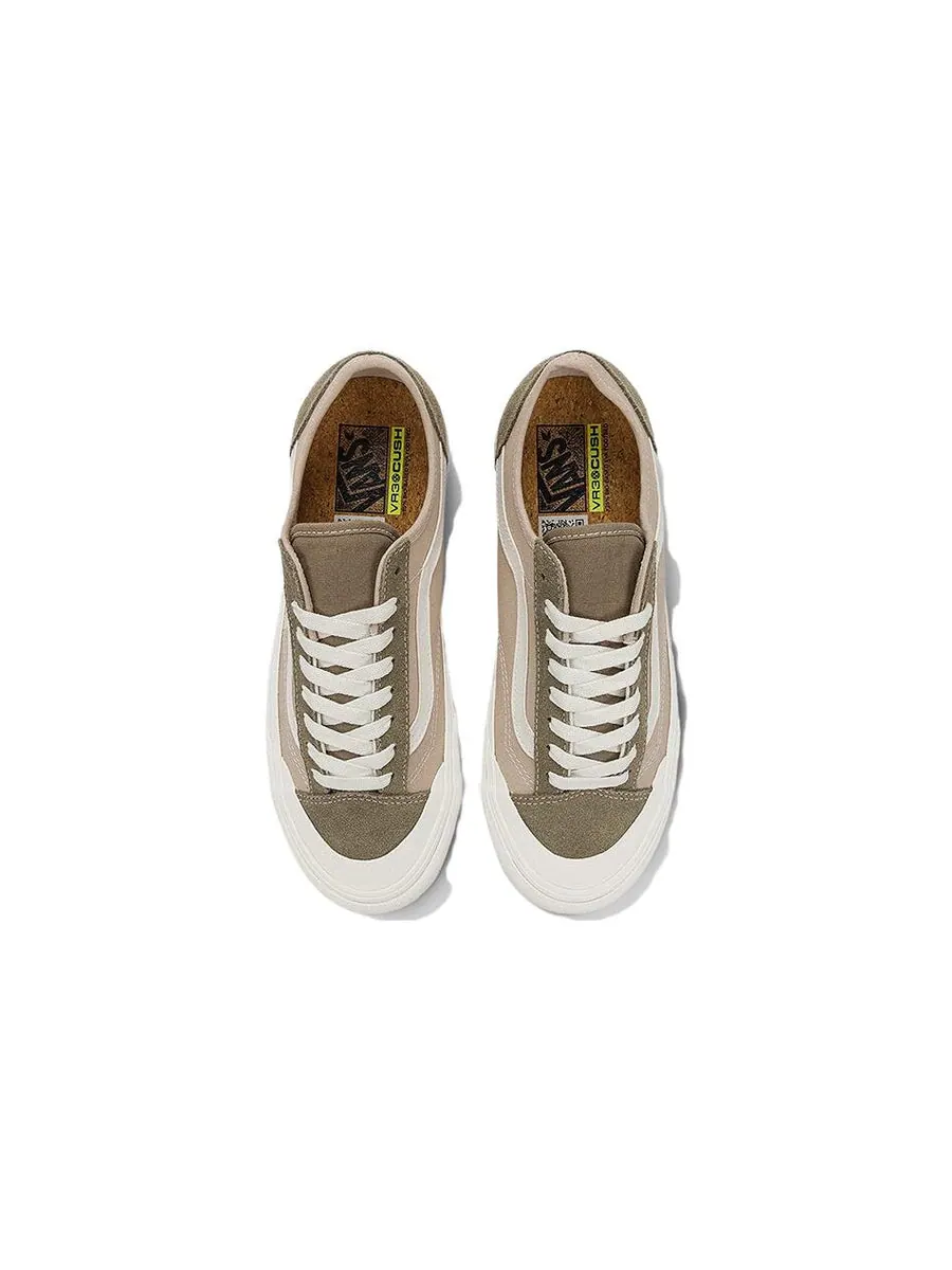 Кроссовки Vans Style 136 Decon VR3 'Beige Green' — изображение 3 из 6, бежевый