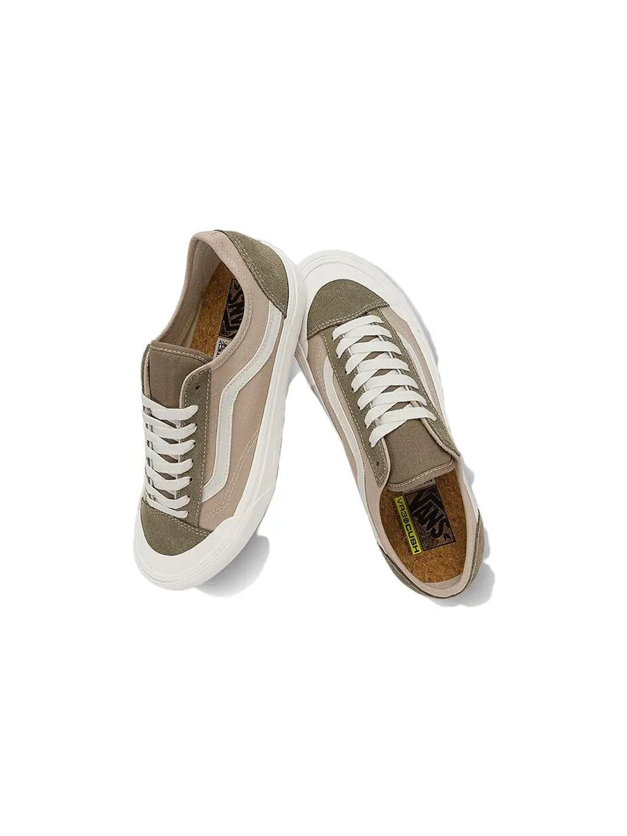 Кроссовки Vans Style 136 Decon VR3 'Beige Green' — изображение 4 из 6, бежевый
