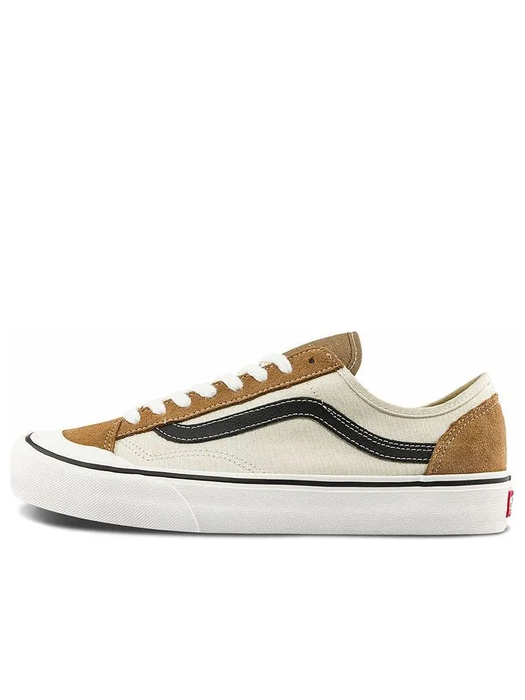 Кеды Vans Style 136 Decon Vr3 SF Casual Low Top Skateboarding Shoes Unisex Brown — изображение 1 из 5, коричневый