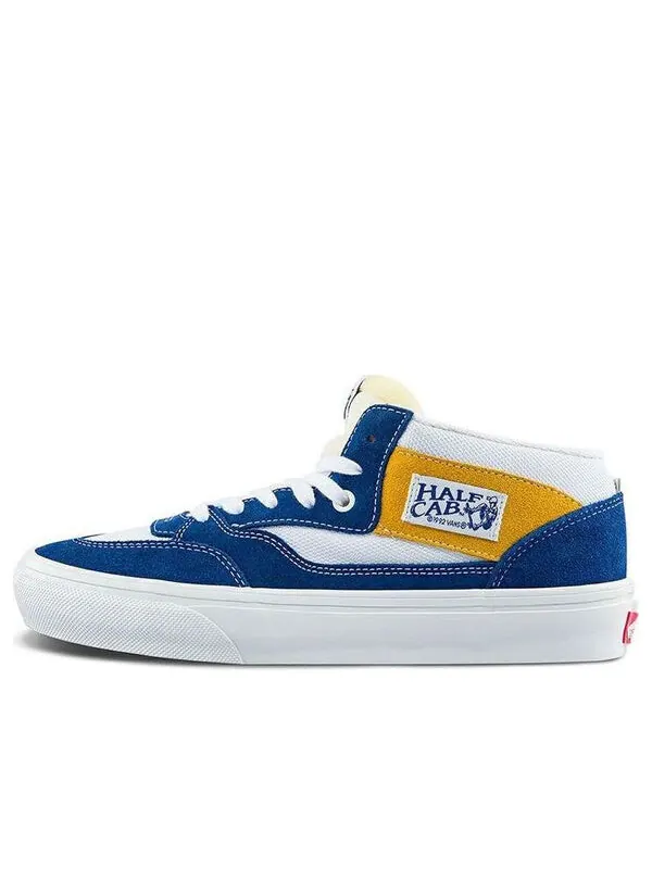 Кроссовки skate half 'blue white yellow' Vans — изображение 1 из 4, синий/белый/желтый